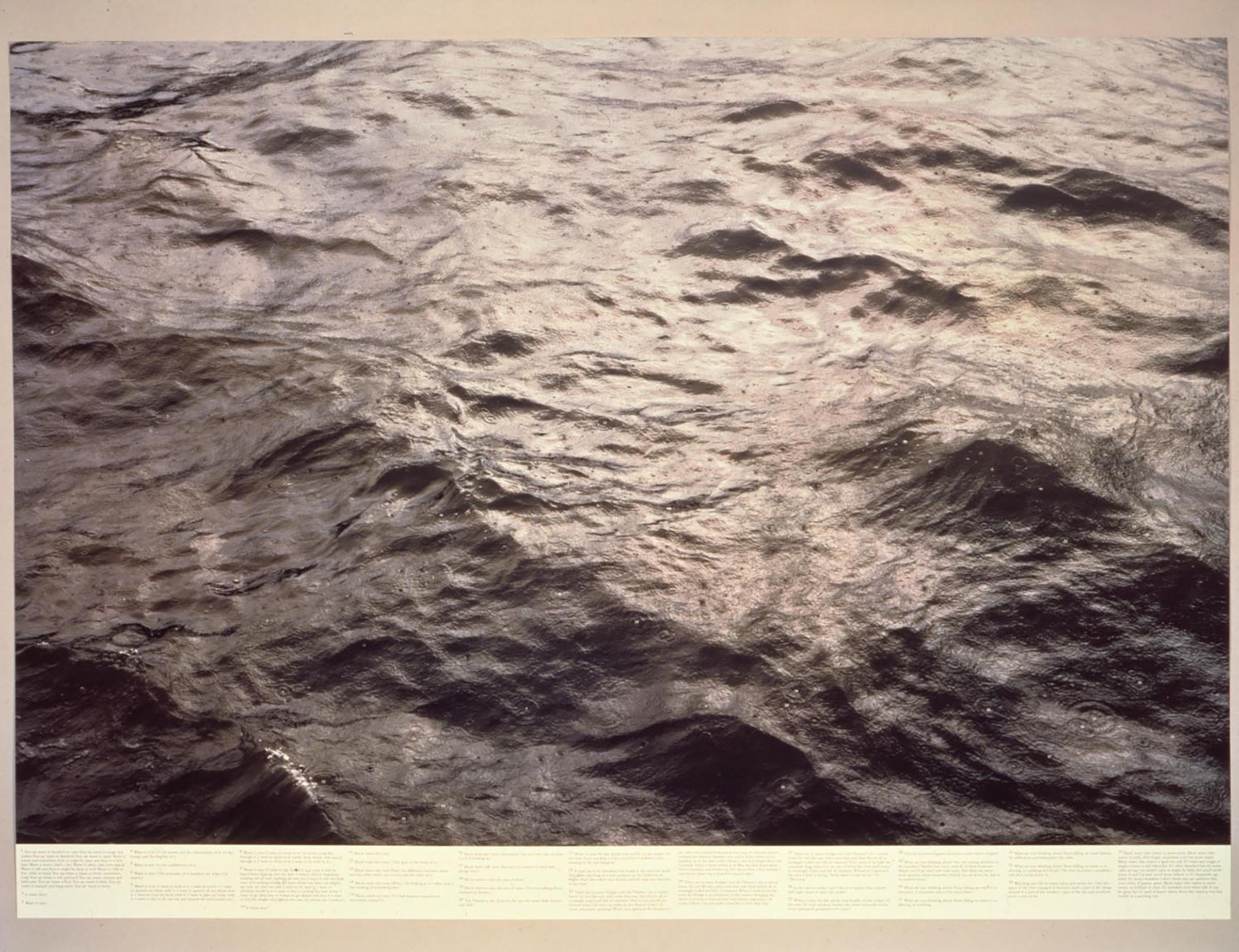 Roni Horn, Still Water (the River Thames, for Example), 1999